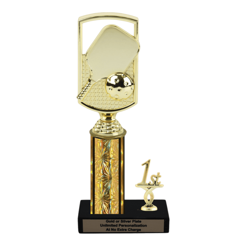 Custom Pickleball Trophy - Type L Series 3F899 - Anderson Trophy Co.