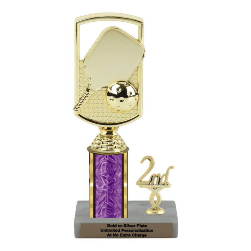 Custom Pickleball Trophy - Type L Series 3F899 - Anderson Trophy Co.