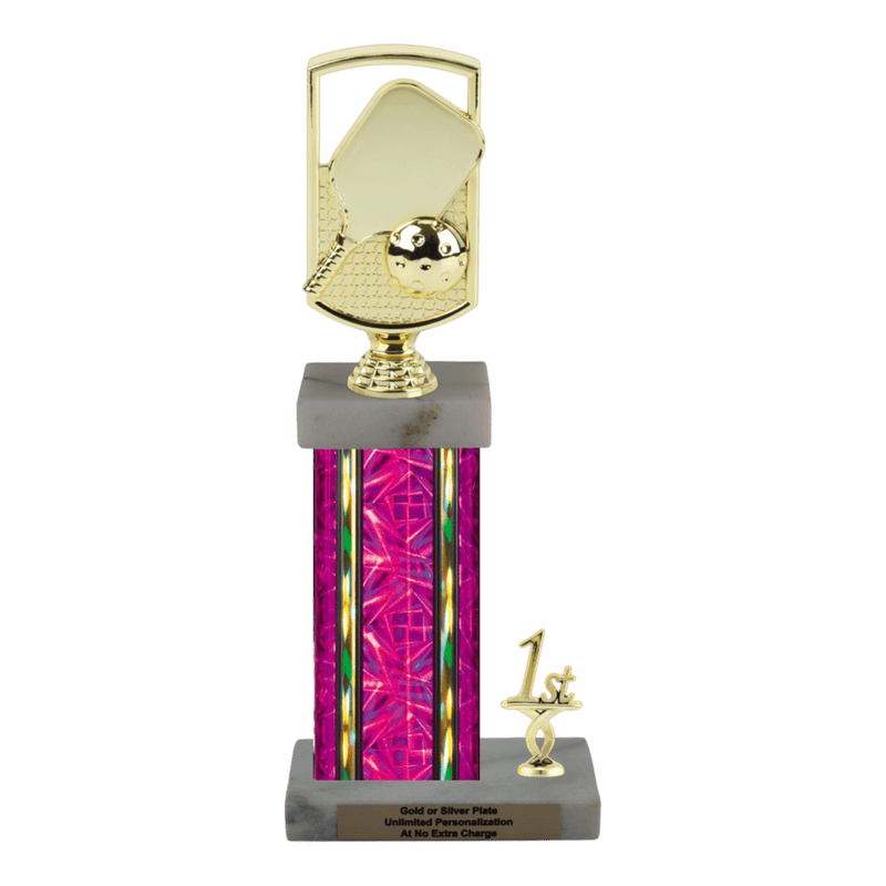 Custom Pickleball Trophy - Type N Series 3F899 - Anderson Trophy Co.