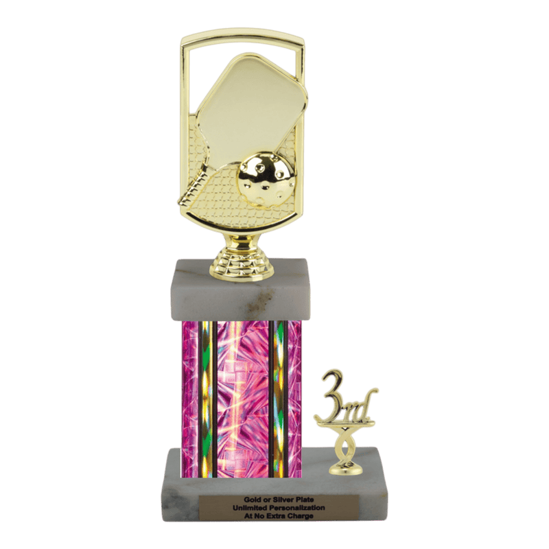 Custom Pickleball Trophy - Type N Series 3F899 - Anderson Trophy Co.