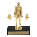 Custom Power Lifter Trophy - Type A Series 3639 - Anderson Trophy Co.