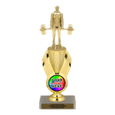 Custom Power Lifter Trophy - Type B Series 3639/342655 - Anderson Trophy Co.
