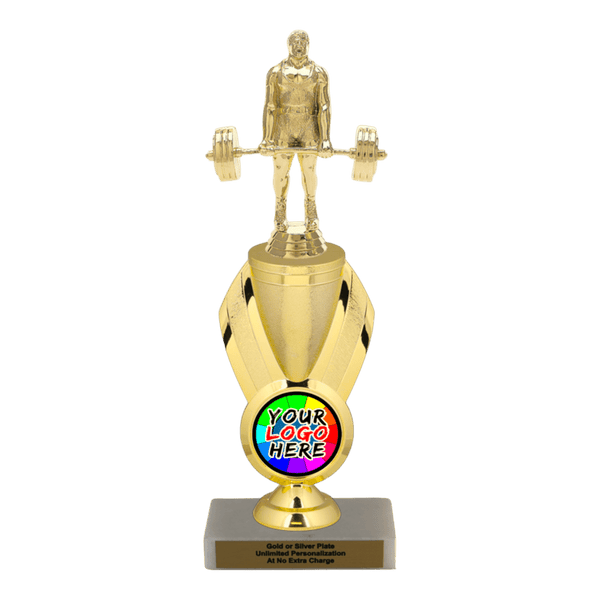 Custom Power Lifter Trophy - Type B Series 3639/342655 - Anderson Trophy Co.