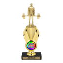 Custom Power Lifter Trophy - Type B Series 3639/342655 - Anderson Trophy Co.