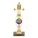 Custom Power Lifter Trophy - Type B Series 3639/36013 - Anderson Trophy Co.