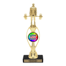 Custom Power Lifter Trophy - Type B Series 3639/36013 - Anderson Trophy Co.