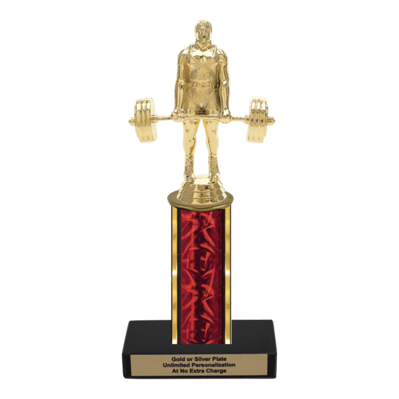 Custom Power Lifter Trophy - Type C Series 3639 - Anderson Trophy Co.