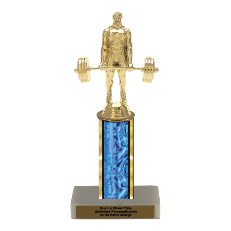 Custom Power Lifter Trophy - Type C Series 3639 - Anderson Trophy Co.