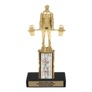 Custom Power Lifter Trophy - Type C Series 3639 - Anderson Trophy Co.