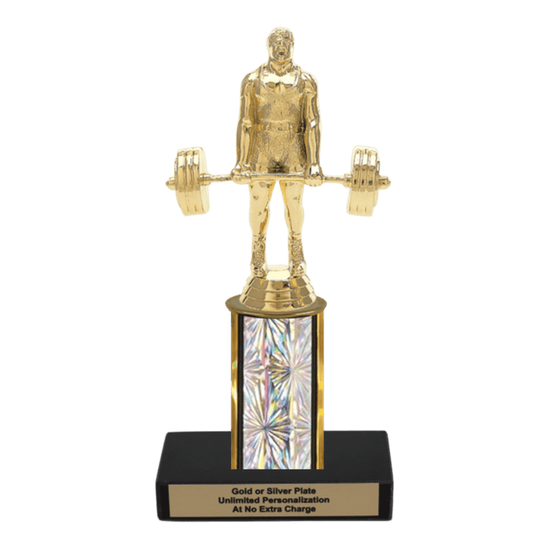 Custom Power Lifter Trophy - Type C Series 3639 - Anderson Trophy Co.