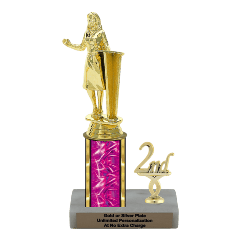 Custom Public Speaking Trophy - Type L Series 35009 - Anderson Trophy Co.