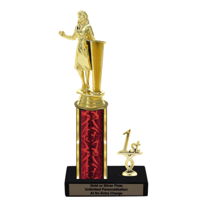 Custom Public Speaking Trophy - Type L Series 35009 - Anderson Trophy Co.