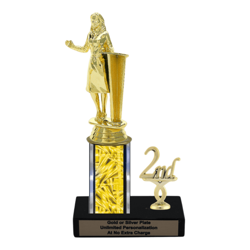 Custom Public Speaking Trophy - Type L Series 35009 - Anderson Trophy Co.