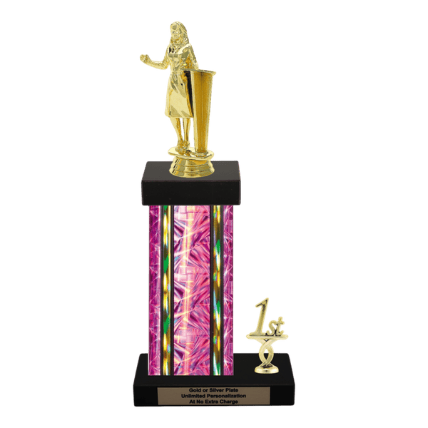 Custom Public Speaking Trophy - Type N Series 35009 - Anderson Trophy Co.