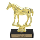 Custom Quarter Horse Trophy - Type A Series 3731 - Anderson Trophy Co.