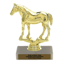 Custom Quarter Horse Trophy - Type A Series 3731 - Anderson Trophy Co.