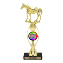 Custom Quarter Horse Trophy - Type B Series 3731/36013 - Anderson Trophy Co.