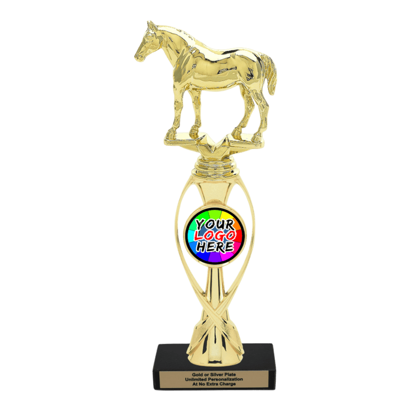 Custom Quarter Horse Trophy - Type B Series 3731/36013 - Anderson Trophy Co.