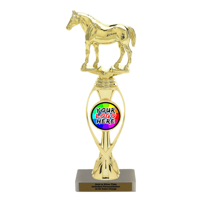 Custom Quarter Horse Trophy - Type B Series 3731/36013 - Anderson Trophy Co.