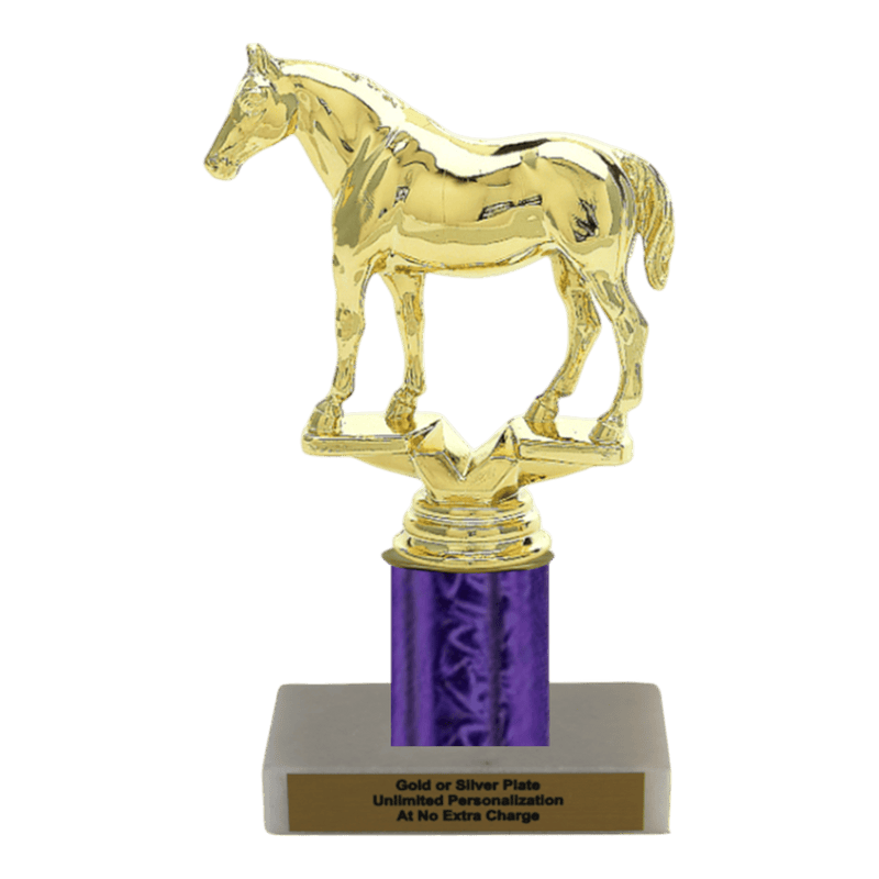 Custom Quarter Horse Trophy - Type C Series 3731 - Anderson Trophy Co.