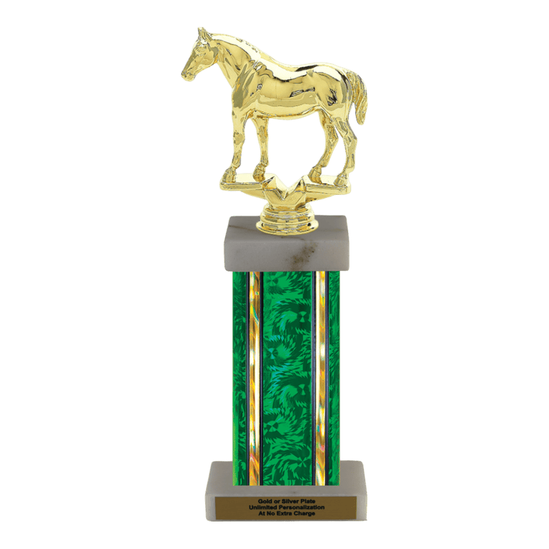 Custom Quarter Horse Trophy - Type F Series 3731 - Anderson Trophy Co.