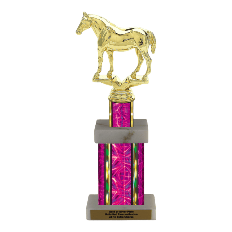 Custom Quarter Horse Trophy - Type G Series 3731 - Anderson Trophy Co.