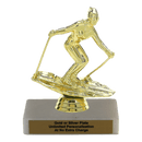 Custom Skiing Trophy - Type A Series 3575 - Anderson Trophy Co.