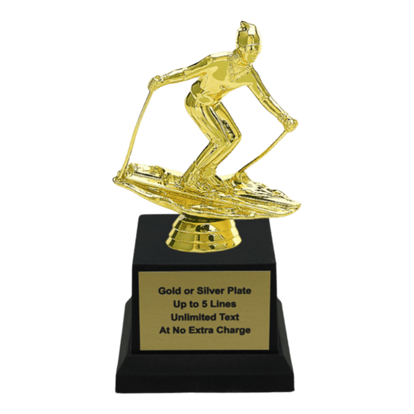 Custom Skiing Trophy - Type A1 Series 3575 - Anderson Trophy Co.