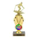Custom Skiing Trophy - Type B Series 3575/342655 - Anderson Trophy Co.