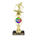 Custom Skiing Trophy - Type B Series 3575/36013 - Anderson Trophy Co.