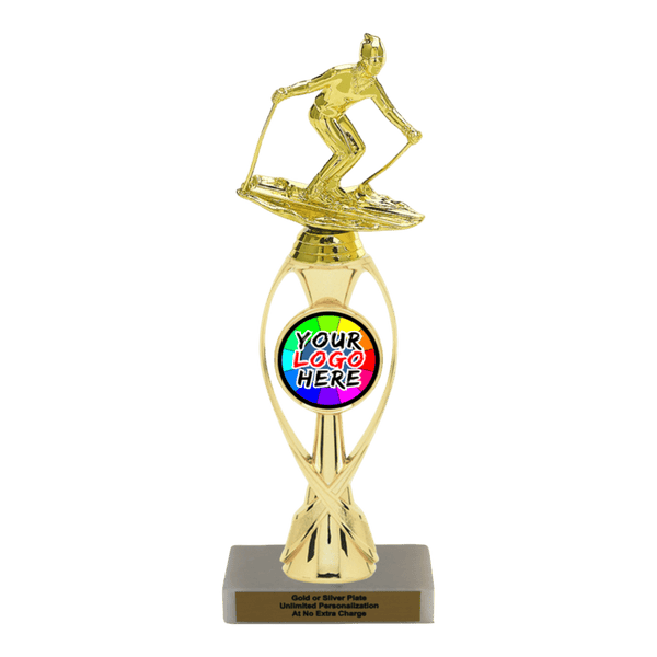 Custom Skiing Trophy - Type B Series 3575/36013 - Anderson Trophy Co.