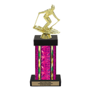 Custom Skiing Trophy - Type F Series 3575 - Anderson Trophy Co.