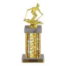 Custom Skiing Trophy - Type F Series 3575 - Anderson Trophy Co.
