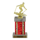 Custom Skiing Trophy - Type F Series 3575 - Anderson Trophy Co.