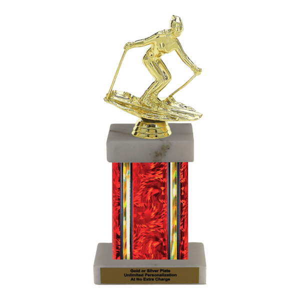 Custom Skiing Trophy - Type F Series 3575 - Anderson Trophy Co.