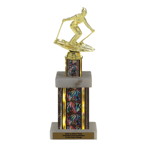 Custom Skiing Trophy - Type G Series 3575 - Anderson Trophy Co.