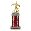 Custom Snowboarding Trophy - Type F Series 2F1022 - Anderson Trophy Co.