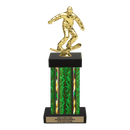 Custom Snowboarding Trophy - Type F Series 2F1022 - Anderson Trophy Co.