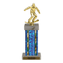 Custom Snowboarding Trophy - Type F Series 2F1022 - Anderson Trophy Co.