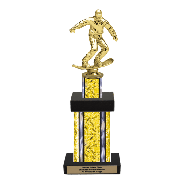 Custom Snowboarding Trophy - Type G Series 2F1022 - Anderson Trophy Co.