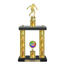 Custom Soccer 2 Post Trophy - Series 3515 - Anderson Trophy Co.