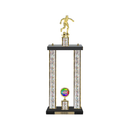 Custom Soccer 2 Post Trophy - Series 3515 - Anderson Trophy Co.
