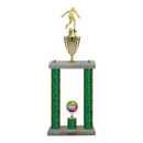 Custom Soccer 2 Post Trophy - Series 3515/2C17B - Anderson Trophy Co.