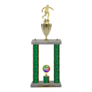 Custom Soccer 2 Post Trophy - Series 3515/2C17B - Anderson Trophy Co.