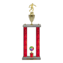 Custom Soccer 2 Post Trophy - Series 3515/2C17B - Anderson Trophy Co.