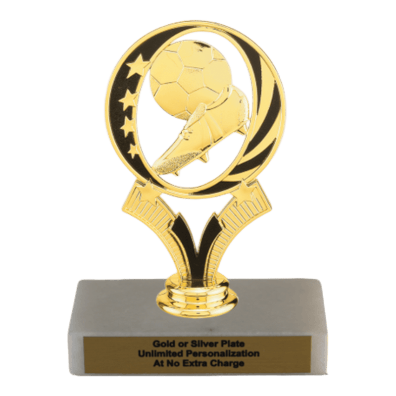 Custom Soccer Trophy - Type A Series 1RP90815 - Anderson Trophy Co.