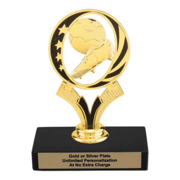 Custom Soccer Trophy - Type A Series 1RP90815 - Anderson Trophy Co.