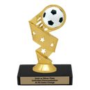 Custom Soccer Trophy - Type A Series 1RP91616 - Anderson Trophy Co.