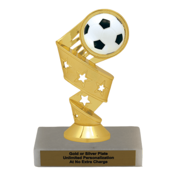 Custom Soccer Trophy - Type A Series 1RP91616 - Anderson Trophy Co.