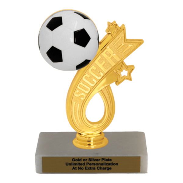 Custom Soccer Trophy - Type A Series 1RP92086 - Anderson Trophy Co.